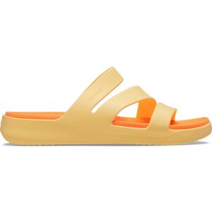 Claquettes femme Crocs Getaway Strappy Jaune 37/38 - Publicité Claquettes femme Crocs Getaway Strappy Jaune 37/38 - Publicité