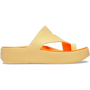 Sandales femme Crocs Getaway Platform Toe Loop Jaune 39/40 - Publicité Sandales femme Crocs Getaway Platform Toe Loop Jaune 39/40 - Publicité
