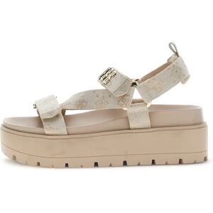 Sandales compensées femme Guess Fetta Beige 41 - Publicité Sandales compensées femme Guess Fetta Beige 41 - Publicité