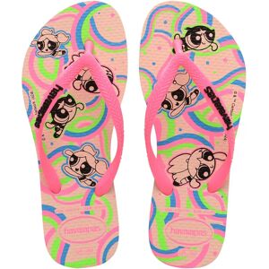 Tongs fille Havaianas Slim Powerpuff Rose 29/30 - Publicité Tongs fille Havaianas Slim Powerpuff Rose 29/30 - Publicité