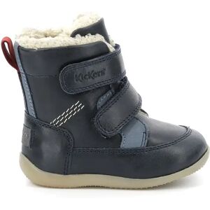 Bottines bébé Kickers Bamakratch Bleu 20 - Publicité Bottines bébé Kickers Bamakratch Bleu 20 - Publicité