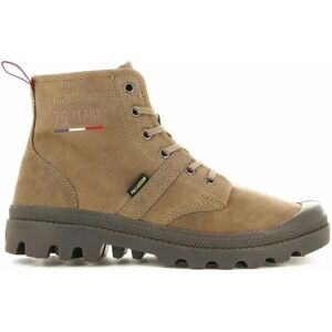 Bottines en cuir Palladium Pallabrousse 75Th Marron 37 - Publicité Bottines en cuir Palladium Pallabrousse 75Th Marron 37 - Publicité