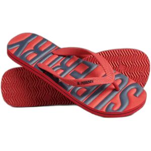 Tongs véganes Superdry Rouge 44/45 - Publicité Tongs véganes Superdry Rouge 44/45 - Publicité