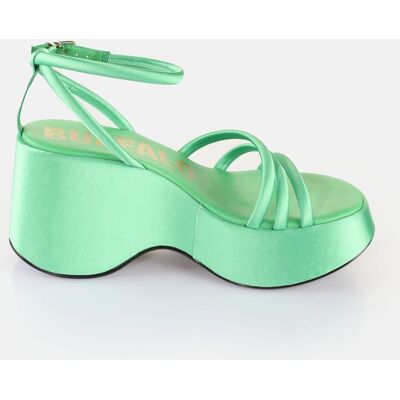 Sandales compensées femme Buffalo Joy Mss Sandal - Vegan Vert 40 - Publicité Sandales compensées femme Buffalo Joy Mss Sandal - Vegan Vert 40 - Publicité