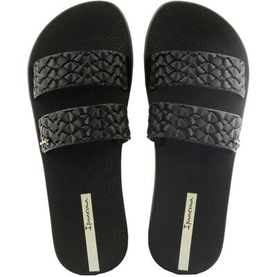 Claquettes femme Ipanema Renda Ii Slippers Noir 35/36 - Publicité Claquettes femme Ipanema Renda Ii Slippers Noir 35/36 - Publicité