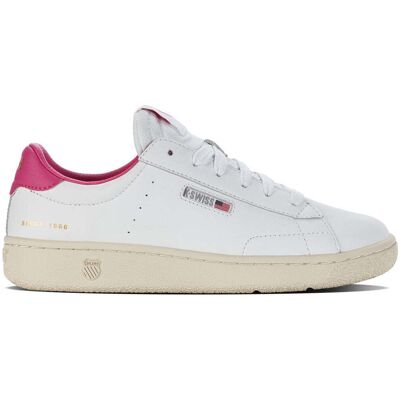 Baskets femme K-Swiss Slammklub CC Blanc 40 - Publicité Baskets femme K-Swiss Slammklub CC Blanc 40 - Publicité