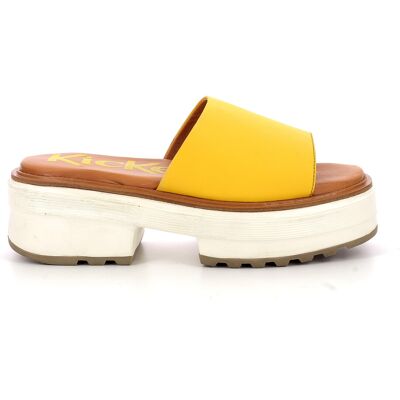 Mules femme Kickers Kick Hela Jaune 39 - Publicité Mules femme Kickers Kick Hela Jaune 39 - Publicité