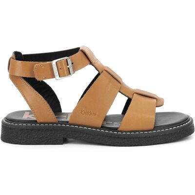 Sandales femme Kickers Lila Marron 37 - Publicité Sandales femme Kickers Lila Marron 37 - Publicité