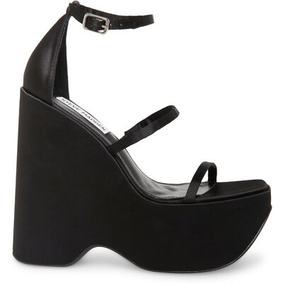 Sandales compensées femme Steve Madden Varia Noir 40 - Publicité Sandales compensées femme Steve Madden Varia Noir 40 - Publicité