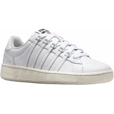 Baskets K-Swiss Slamm Classic Blanc 44 - Publicité Baskets K-Swiss Slamm Classic Blanc 44 - Publicité