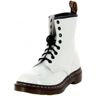 Bottines à lacets cuir verni femme Dr Martens 1460 Blanc 36 - Publicité Bottines à lacets cuir verni femme Dr Martens 1460 Blanc 36 - Publicité