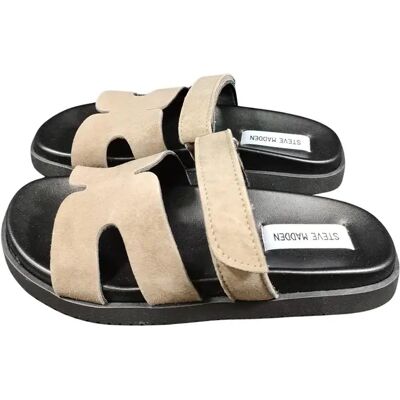 Sandales femme Steve Madden Missile-E Beige 37 - Publicité Sandales femme Steve Madden Missile-E Beige 37 - Publicité