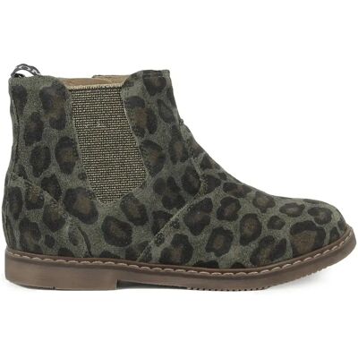 Bottines fille Pom d'Api city jodzip Vert 28 - Publicité Bottines fille Pom d'Api city jodzip Vert 28 - Publicité