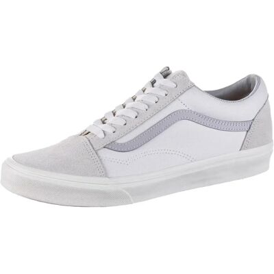 Baskets semelle en caoutchouc gaufré Vans Old Skool Blanc 43 - Publicité Baskets semelle en caoutchouc gaufré Vans Old Skool Blanc 43 - Publicité