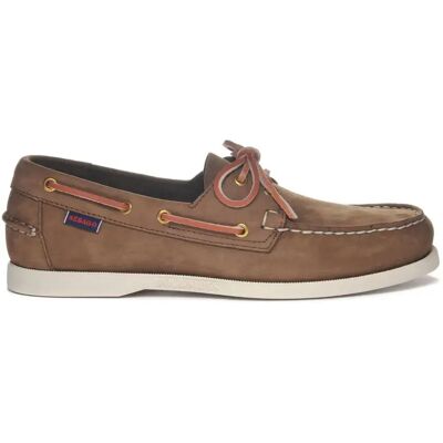 Chaussures bateau Sebago DOCKSIDES PORTLAND Marron 42 - Publicité Chaussures bateau Sebago DOCKSIDES PORTLAND Marron 42 - Publicité