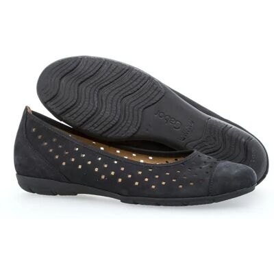 Ballerines femme Gabor Fashion Bleu 40,5 - Publicité Ballerines femme Gabor Fashion Bleu 40,5 - Publicité