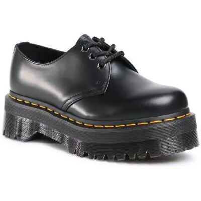 Derbie cuir plateforme Dr Martens Quad 1461 Noir 38 - Publicité Derbie cuir plateforme Dr Martens Quad 1461 Noir 38 - Publicité