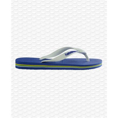 Tongs Havaianas Brasil Logo Bleu 31/32 - Publicité Tongs Havaianas Brasil Logo Bleu 31/32 - Publicité