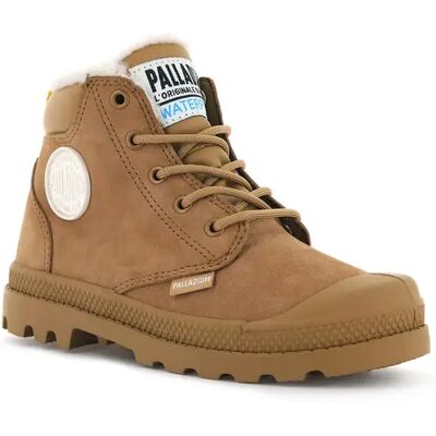 Chaussures enfant Palladium Pampa hi cuff Wps oz Marron 29 - Publicité Chaussures enfant Palladium Pampa hi cuff Wps oz Marron 29 - Publicité