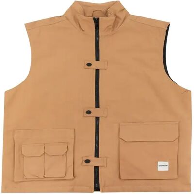 Gilet sans manches Caterpillar Workwear Marron S - Publicité Gilet sans manches Caterpillar Workwear Marron S - Publicité