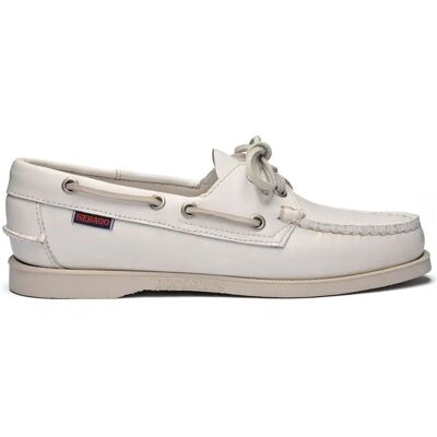 Chaussures bateau femme Sebago Portland Blanc 37,5 - Publicité Chaussures bateau femme Sebago Portland Blanc 37,5 - Publicité