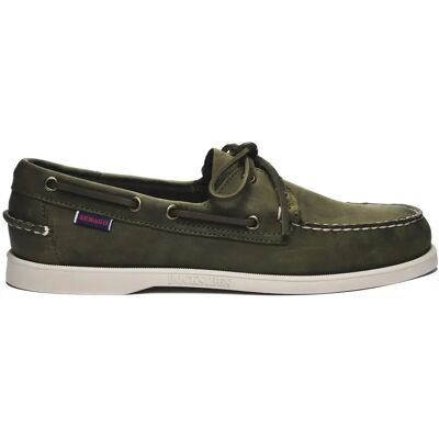 Chaussures bateau Sebago Docksides Crazy Vert 43 - Publicité Chaussures bateau Sebago Docksides Crazy Vert 43 - Publicité