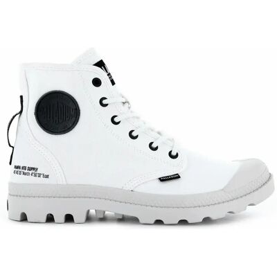 Bottines femme Palladium Pampa Blanc 38 - Publicité Bottines femme Palladium Pampa Blanc 38 - Publicité