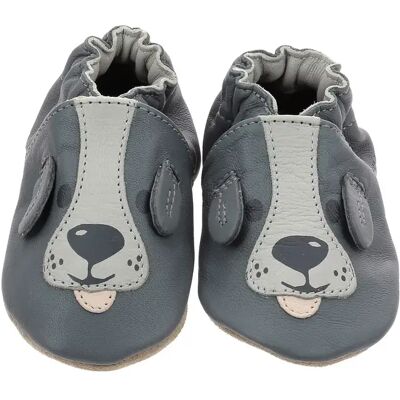 Chaussons bébé Robeez sweety dog Gris 17/18 - Publicité Chaussons bébé Robeez sweety dog Gris 17/18 - Publicité