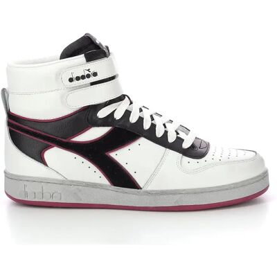 Baskets Diadora Magic Bas Mid Low Blanc 42 - Publicité Baskets Diadora Magic Bas Mid Low Blanc 42 - Publicité