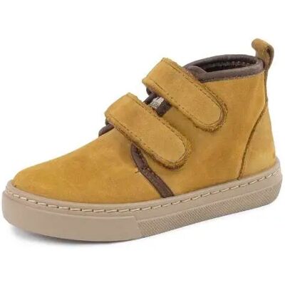 Bottines fille Cienta Doble scratch On Napa Jaune 27 - Publicité Bottines fille Cienta Doble scratch On Napa Jaune 27 - Publicité