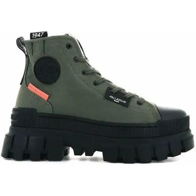 Bottines femme Palladium Revolt Hi Tx Vert 36 - Publicité Bottines femme Palladium Revolt Hi Tx Vert 36 - Publicité