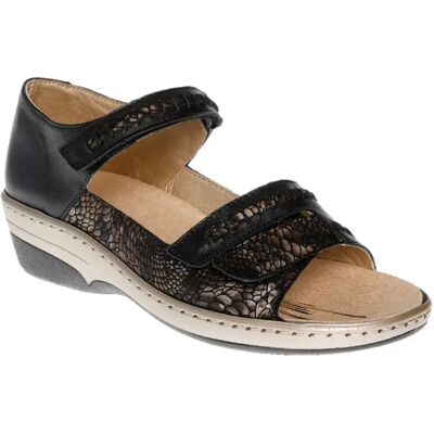 Sandales compensées femme Adour 2191 E Noir 39 - Publicité Sandales compensées femme Adour 2191 E Noir 39 - Publicité