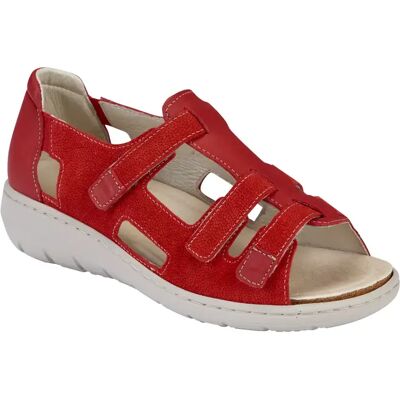 Sandales compensées femme Adour 2313 D Rouge 39 - Publicité Sandales compensées femme Adour 2313 D Rouge 39 - Publicité