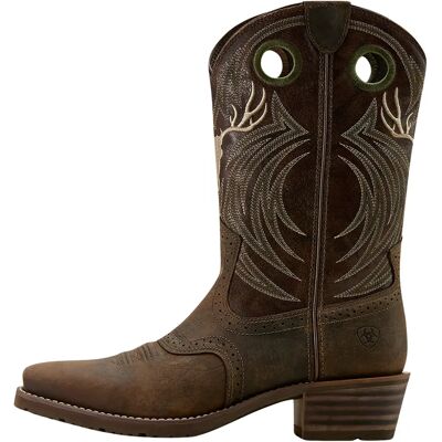 Bottes western Ariat Hybrid Roughstock Marron 43 - Publicité Bottes western Ariat Hybrid Roughstock Marron 43 - Publicité