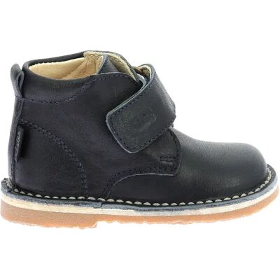 Bottines en cuir bébé Aster Abocratch Bleu 21 - Publicité Bottines en cuir bébé Aster Abocratch Bleu 21 - Publicité