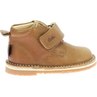 Bottines en cuir bébé Aster Abocratch Marron 21 - Publicité Bottines en cuir bébé Aster Abocratch Marron 21 - Publicité
