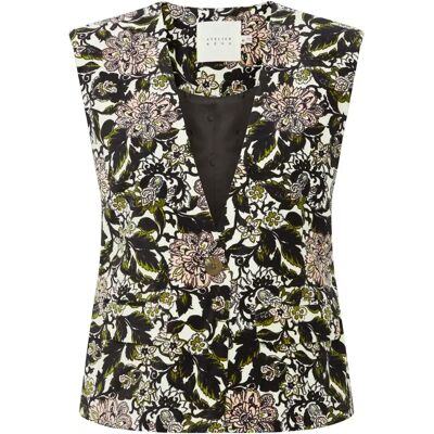 Gilet femme Atelier Rêve VElva Noir 36 - Publicité Gilet femme Atelier Rêve VElva Noir 36 - Publicité