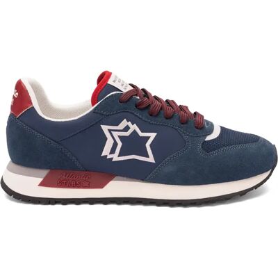 Baskets Atlantic Stars Mennea Mod Col Bleu 40 - Publicité Baskets Atlantic Stars Mennea Mod Col Bleu 40 - Publicité