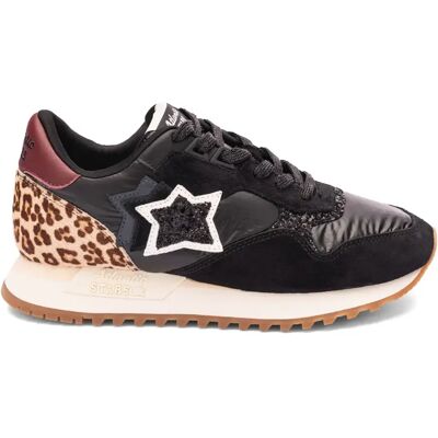Baskets femme Atlantic Stars Ghala Noir 37 - Publicité Baskets femme Atlantic Stars Ghala Noir 37 - Publicité