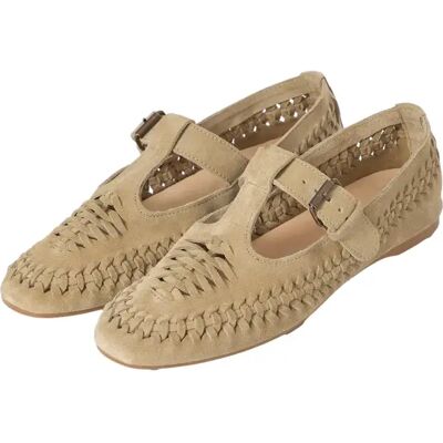 Ballerines femme Balagan Achla Flats Marron 38 - Publicité Ballerines femme Balagan Achla Flats Marron 38 - Publicité