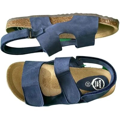 Sandales enfant Benedi Nobuck Bleu 31 - Publicité Sandales enfant Benedi Nobuck Bleu 31 - Publicité