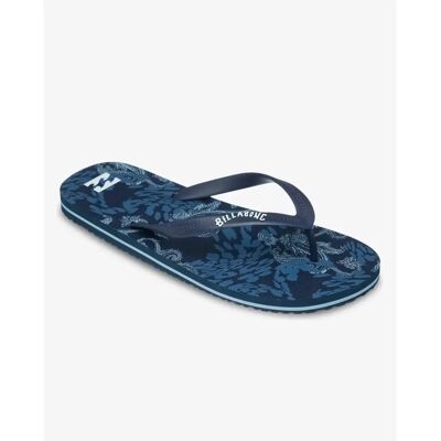 Tongs Billabong Tides Bleu 45 - Publicité Tongs Billabong Tides Bleu 45 - Publicité