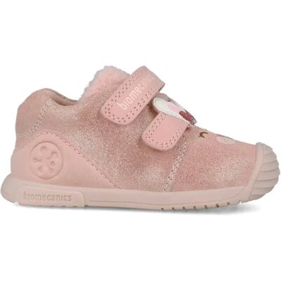 Baskets bébé Biomecanics Laminado Rose 23 - Publicité Baskets bébé Biomecanics Laminado Rose 23 - Publicité