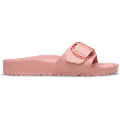 Sandales femme Birkenstock Madrid Big Buckle EVA Rose 38 Étroit - Publicité Sandales femme Birkenstock Madrid Big Buckle EVA Rose 38 Étroit - Publicité