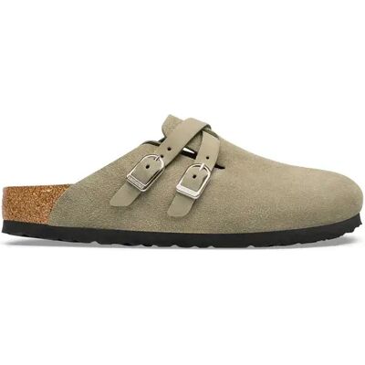 Sabots cuir femme Birkenstock Blair Gris 38 Étroit - Publicité Sabots cuir femme Birkenstock Blair Gris 38 Étroit - Publicité