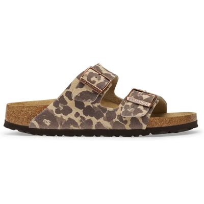 Sandales cuir Birkenstock Arizona Suede Beige 36 Étroit - Publicité Sandales cuir Birkenstock Arizona Suede Beige 36 Étroit - Publicité
