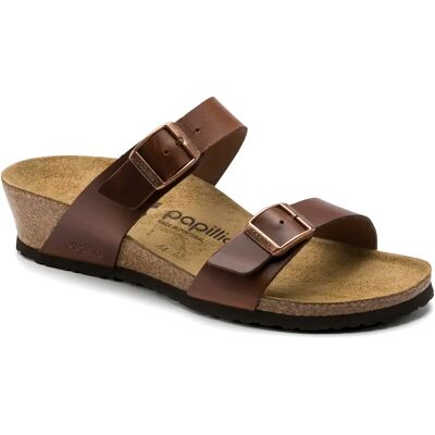 Mules compensées femme Birkenstock Tessa Marron 41 Étroit - Publicité Mules compensées femme Birkenstock Tessa Marron 41 Étroit - Publicité