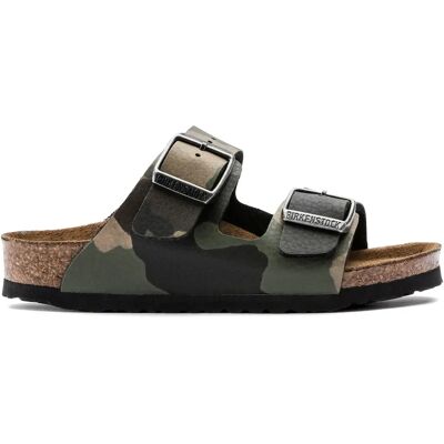 Sandales enfant Birkenstock Arizona Birko-Flor Vert 34 Étroit - Publicité Sandales enfant Birkenstock Arizona Birko-Flor Vert 34 Étroit - Publicité