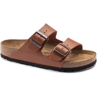 Sandales Birkenstock Arizona Natural Leather Marron 37 Étroit - Publicité Sandales Birkenstock Arizona Natural Leather Marron 37 Étroit - Publicité