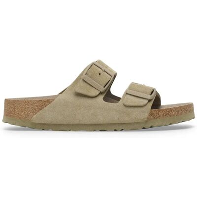 Sandales femme Birkenstock Arizona Suede Vert 42 Étroit - Publicité Sandales femme Birkenstock Arizona Suede Vert 42 Étroit - Publicité